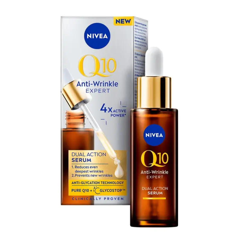 NIVEA Serum Q10 Anti-Wrinkle Expert Dual Action 30 ml